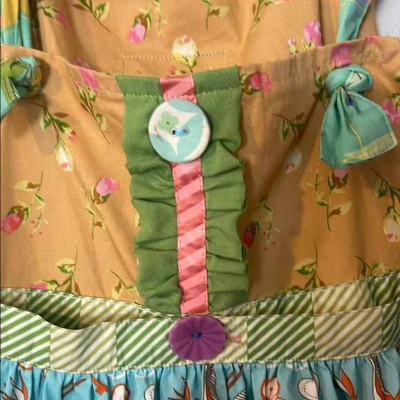 Matilda Jane Colorful Floral Layered Dress - Picture 4 of 9